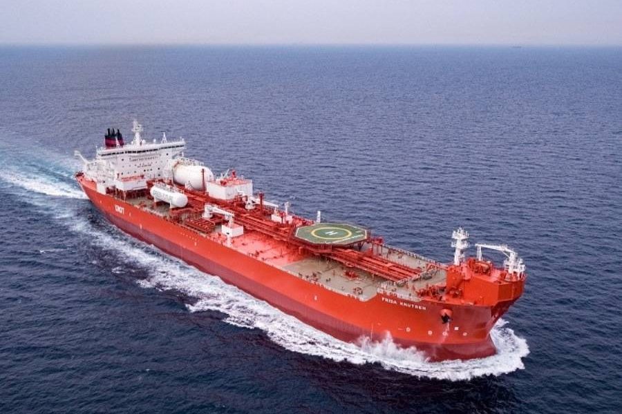 Knot Takes Delivery Of First Lng Dual Fuel Shuttle Tanker Frida