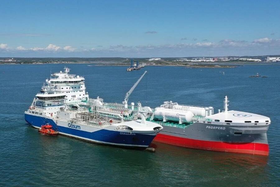 Gasum completes first LNG/LBG bunkering operation of Donsötank’s ...