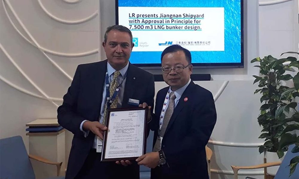 Jiangnan Shipyard receives AiP for LNG bunker tanker design | Manifold ...